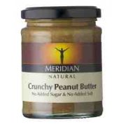 Meridian Crunchy Peanut Butter - No Added Sugar or Salt 280g